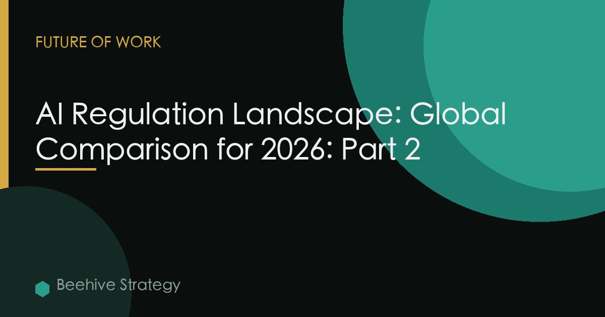 AI Regulation Landscape: Global Comparison for 2026: Part 2