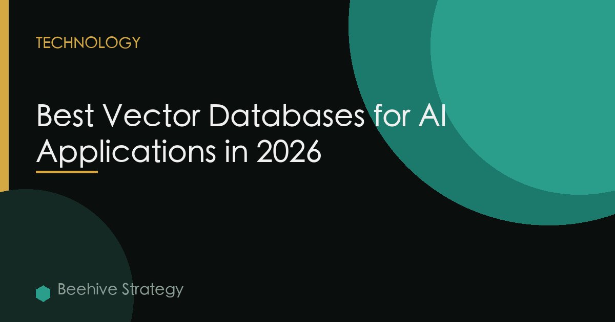 Best Vector Databases for AI Applications in 2026