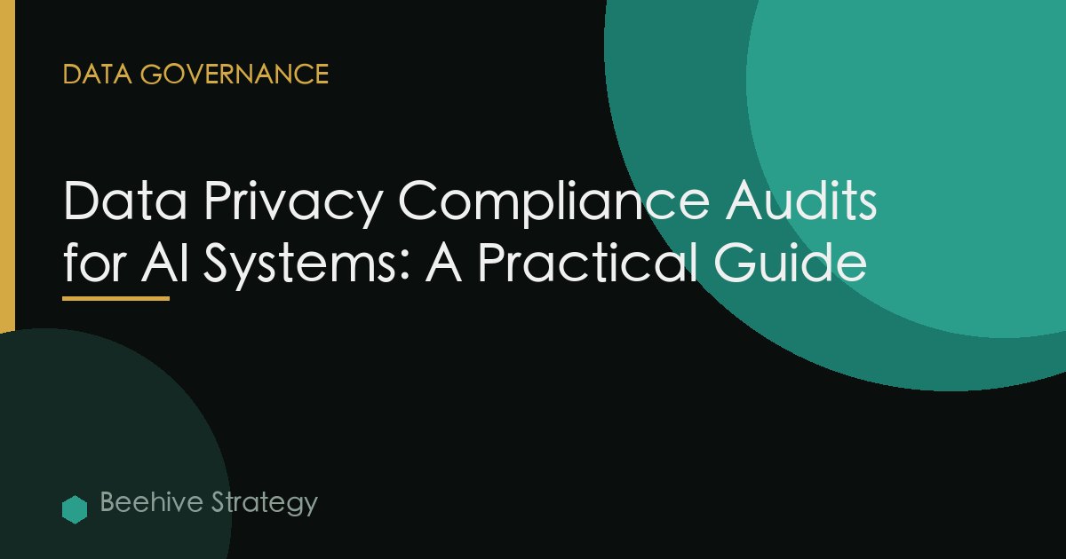 Data Privacy Compliance Audits for AI Systems: A Practical Guide
