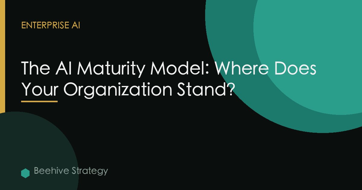 The AI Maturity Model: Where Does Your Organization Stand?