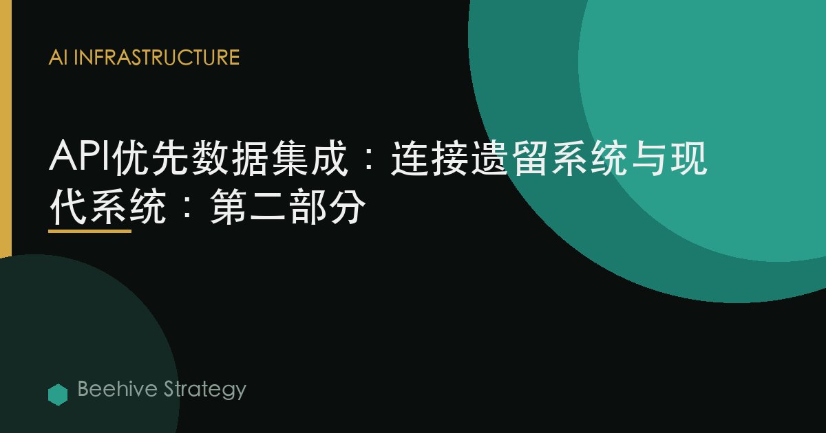 API优先数据集成：连接遗留系统与现代系统：第二部分